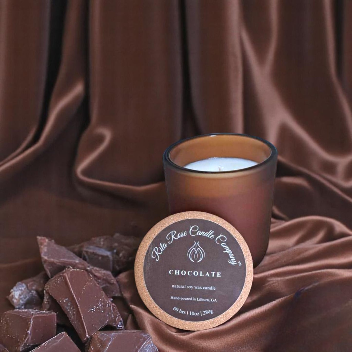 Chocolate, Lux Brown, 10 oz