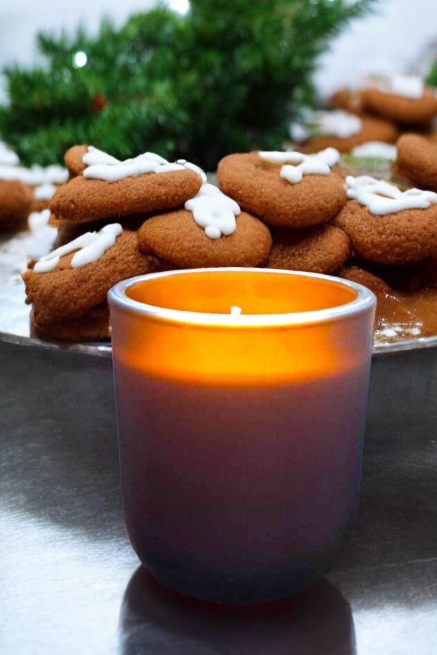 Frosted Gingersnap, Lux Amber, 10oz