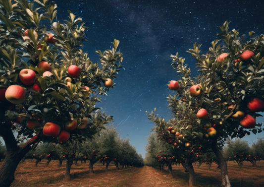 Midnight Orchard, Black Frosted, 8oz